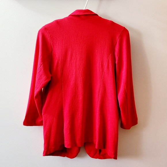 Women's Red Blazer - Picture 3 of 5